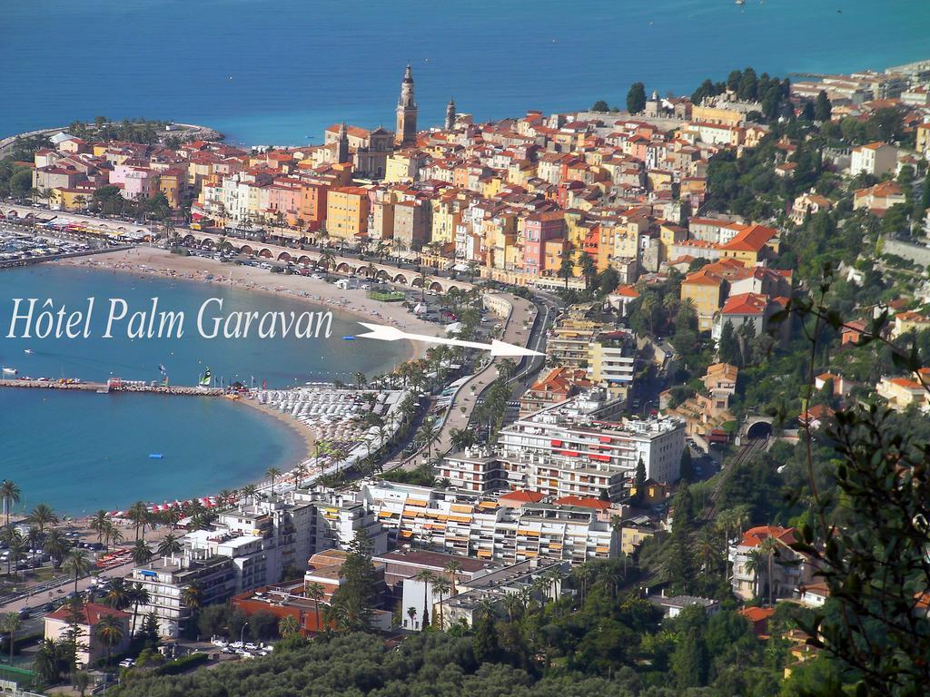 Hotel Palm Garavan Ментона Экстерьер фото
